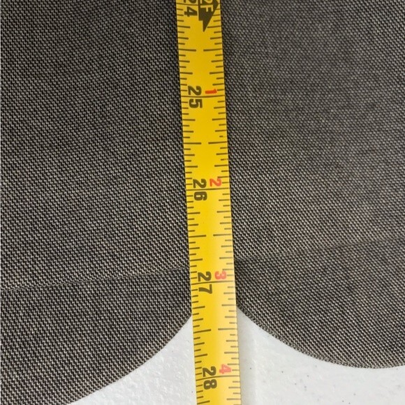 Apostrophe Two Button Lace Detail Pockets Gray Black Blazer Jacket Women Size 14 - Picture 12 of 15